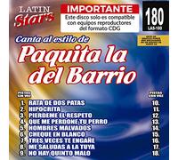 Karaoke:Paquita la Del Barrio - Karaoke: Paquita la Del Barrio