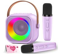 Karaoke per Bambini x2 Microfoni Karaoke Giocattolo per Bambini Canta tu Karaoke