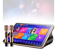 Karaoke Player Desktop Macchina con Microfono Wireless e Cloud Scarica Canzoni per Home Entertainment
