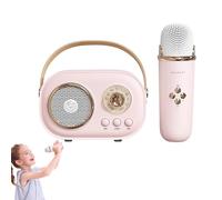 Karaoke portatile, Altoparlante per karaoke domestico, Macchina karaoke con microfono, Macchina per karaoke che cambia voce, karaoke per bambini, Piccola macchina per karaoke, Macchina karaoke