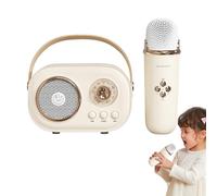 Karaoke portatile, macchina per karaoke | Piccola macchina per karaoke wireless - Macchina per karaoke portatile con effetti di cambio voce per bambini, ideale per feste all'aperto e in casa