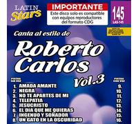 Karaoke: Roberto Carlos 3-Latin