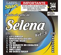 Karaoke: Selena 3 - Latin Stars Karaoke by Selena (2008-10-08)
