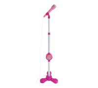 Karaoke Toys With Stand - Kids Musical Microphone Stand Set, Colorful Singing Toy | PP, Interactive Connectable Sound Play Device, Performance Stage Music Toy For Singing Fun Use