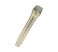 KaraokeGold Microfono scenico 2,5x23,5x4,9 cm Oro