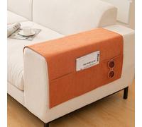 KARAOT Braccioli organizzatore Accessori,Tasca Telecomandi da Divano,Organizer da Bracciolo con 3 Tasche,Tasca Portaoggetti per Letto per iPad,Tavoletta,Riviste,Cellulare,Occhiali,Matita