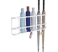 KARAOT Portaombrelli,Porta Ombrelli da Parete,Portaombrelli Stand Portaombrelli Metallo Porta Ombrelli per Esterno/Interno per Ingresso Home Office