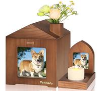 KARAOT Urna per Animali Domestici,Urna in Legno per Ceneri,urna di cremazione per Ceneri,commemorativa del Cane,urna per Animali Domestici,urna di Legno per sepoltura.