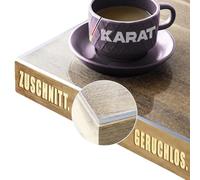 KARAT Pellicola trasparente opaca per tavolo con bordo dritto, tovaglia a scelta, pellicola protettiva opaca, protezione da tavolo (imperial, 60 x 160 cm)