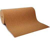 KARAT - Rotolo di sughero - Isolamento naturale acustico e termico - Rivestimento per pareti o pavimenti - Ammortizzare urti e marcia ottimale - Sottotappeto per sedie - Pannello per bacheca - 5 mm