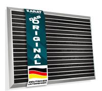 KARAT Zerbino "Spectral" con telaio in alluminio per interni ed esterni, antiruggine e resistente alle intemperie, zerbino per porta di casa, tappetino d'ingresso (PVC/spazzola 68 x 98 cm)