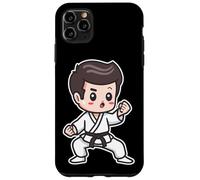 Karate Boy Disegno Karateka Kumite Custodia per iPhone 11 Pro Max