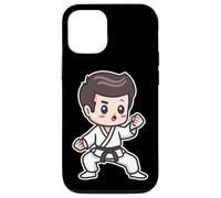 Karate Boy Disegno Karateka Kumite Custodia per iPhone 12/12 Pro