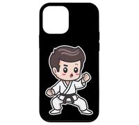 Karate Boy Disegno Karateka Kumite Custodia per iPhone 12 mini