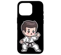 Karate Boy Disegno Karateka Kumite Custodia per iPhone 16 Pro