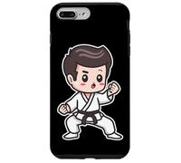 Karate Boy Disegno Karateka Kumite Custodia per iPhone 7 Plus/8 Plus