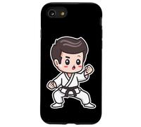 Karate Boy Disegno Karateka Kumite Custodia per iPhone SE (2020) / 7 / 8
