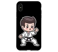 Karate Boy Disegno Karateka Kumite Custodia per iPhone XS Max