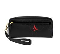 Karate Boy Vector Changeable Belt Color Small Makeup Bag, Travel Makeup Bag, Borsa cosmetica per le donne, Borsa cosmetica durevole cerniera, Nero , Taglia unica, Astuccio per trucchi