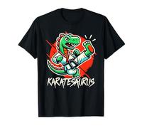 Karate Dinosaur, Karate per Bambini, Karatesaurus, Arti Marziali Maglietta