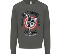 Karate Good Things Misto Arti Marziali Mma Bambini Felpa Maglione