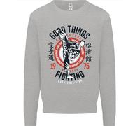 Karate Good Things Misto Arti Marziali Mma Bambini Felpa Maglione