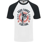 Karate Good Things Misto Arti Marziali Mma Uomo S/S Baseball T-Shirt