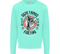 Karate Good Things Mixed Martial Arts MMA Uomo Felpa