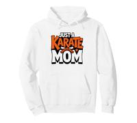 Karate Identita Genitore Arti Marziali Mamma Felpa con Cappuccio
