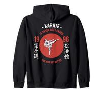 Karate Judo Judoka Taekwondo Aikido Ju-Jutsu Kung Fu Sport Felpa con Cappuccio