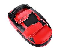 Karate Kicking Pads Pao Paray Thai y Thai Boxe Kicking Curve Pad Hand Feet Target Punching(Rosso) (Nero e rosso)