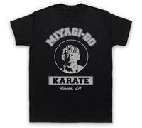 Karate Kid Mr Miyagi Mens T Shirt Fashion Retro Clothing Round Neck Short Sleeves Black 3XL