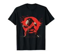 Karate Lion Kung Fu Judo Leone Opera d'arte Arti Marziali Jiu-Jitsu Maglietta