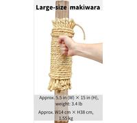 KARATE MAKIWARA dimensioni grandi OKINAWA kyokushin tradizionale pugno a mano...
