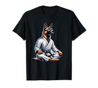 Karate Malinois Cane Fresco Arti Marziali Maglietta