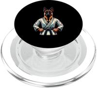 Karate Malinois Cane In Kimono Da Combattimento PopSockets PopGrip per MagSafe