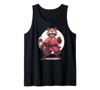 Karate Raccoon Anime Racoon Arti Marziali t Arti Marziali Regalo Canotta