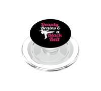 Karate Ragazza Bellezza Cervelli E Una Cintura Nera Arti Marziali PopSockets PopGrip per MagSafe