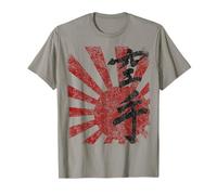 Karate rising Symbol sun Dojo Training vintage Shotokan Maglietta