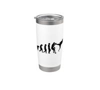 Karate Taekwondo Aikido Ju-Jutsu Kung Fu Evolution Karate Bicchiere termico in acciaio inox doppia parete