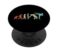 Karatè Taekwondo Aikido Ju-Jutsu Kung-Fu Evoluzione Karate PopSockets PopGrip Adesivo