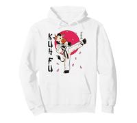 Karatè Taekwondo Aikido Ju-Jutsu Kung-Fu Felpa con Cappuccio