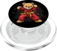 Karate Teddy Bear con potenza e precisione per bambini PopSockets PopGrip per MagSafe