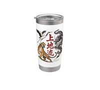 Karate Uechi Ryu Bicchiere termico in acciaio inox doppia parete