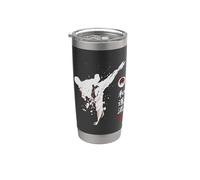 Karate Wado Ryu Bicchiere termico in acciaio inox doppia parete