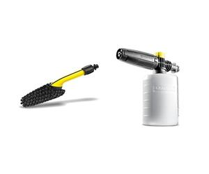 Karcher 2.643-234.0 - Cepillo Para Limpieza De Llantas & Fj 6 - Accessorio Per Idropulitrice - Schiumogeno 0,6 L, Compatibile Con Idropulitrici K2, K3, K4, K5, K7