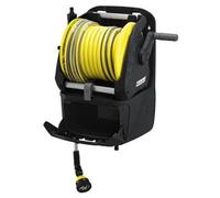 Kärcher 2.645-165.0 avvolgitubo da giardino Rocchetto montato a muro Manuale Nero, Giallo