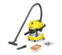 Karcher Bidone aspiratutto WD 4 S V 20 5 22 Giallo e Silver 1 628 260 0 (20Lt)
