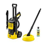 Idropulitrice Karcher K4 Black Home 130bar 420L/h con lance patio e detergente