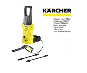 KARCHER Idropulitrice Mod.K2 1400W 110 Bar Lancia Pistola Acqua Alta Pressione